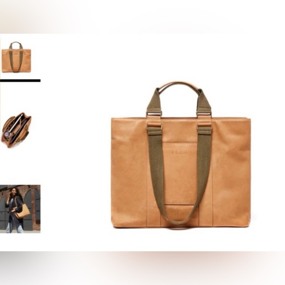 Feed Handbags - Feed Leather Work Tote Bag